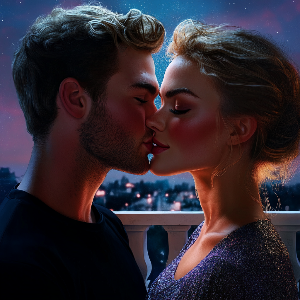A couple kissing each other | Source: no source