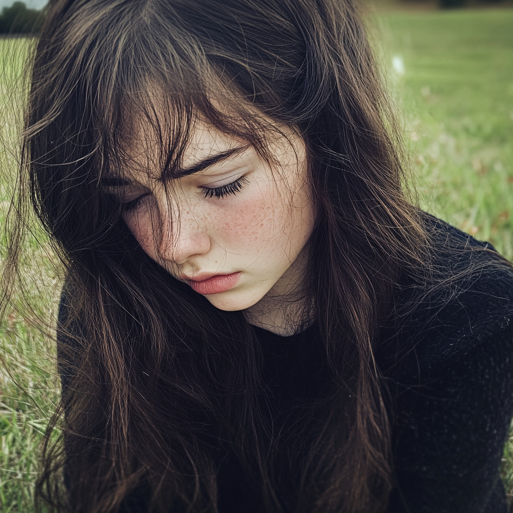 An upset teenage girl | Source: No source