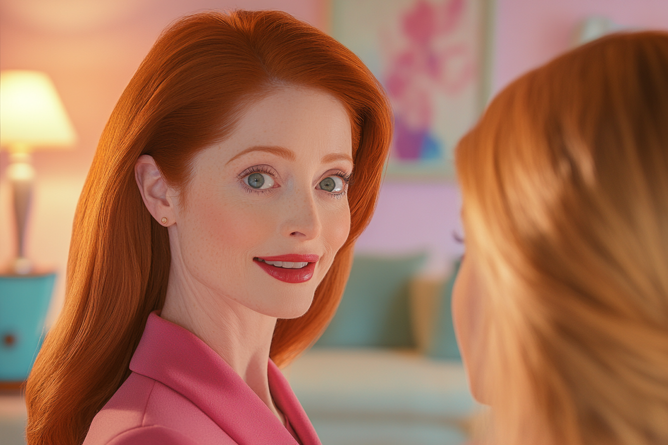 A woman talking to her sister | Source: no source