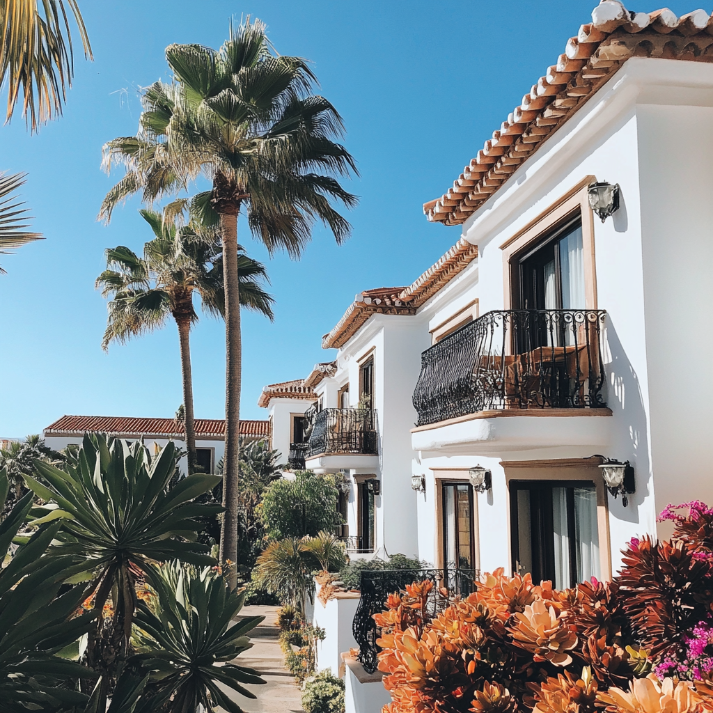 The exterior of a beautiful resort | Source: No source
