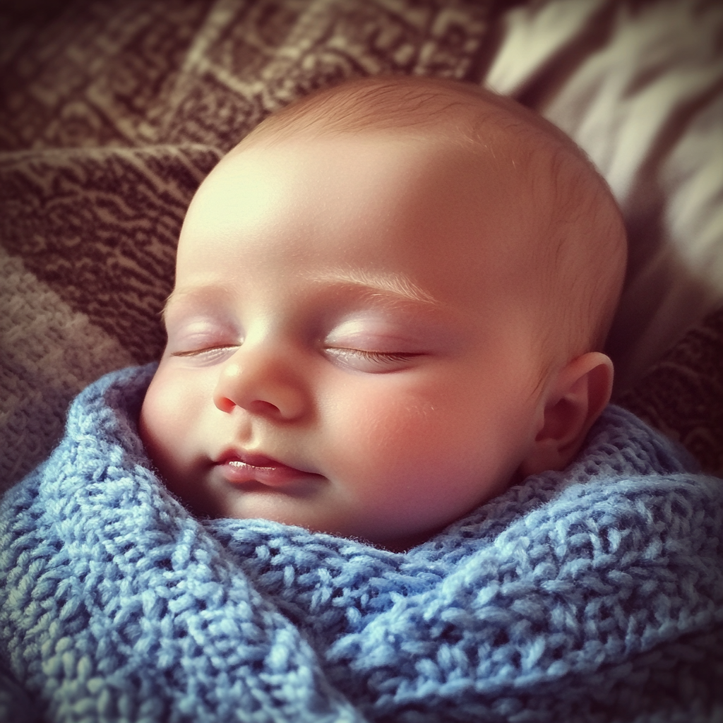 A sleeping baby boy | Source: no source
