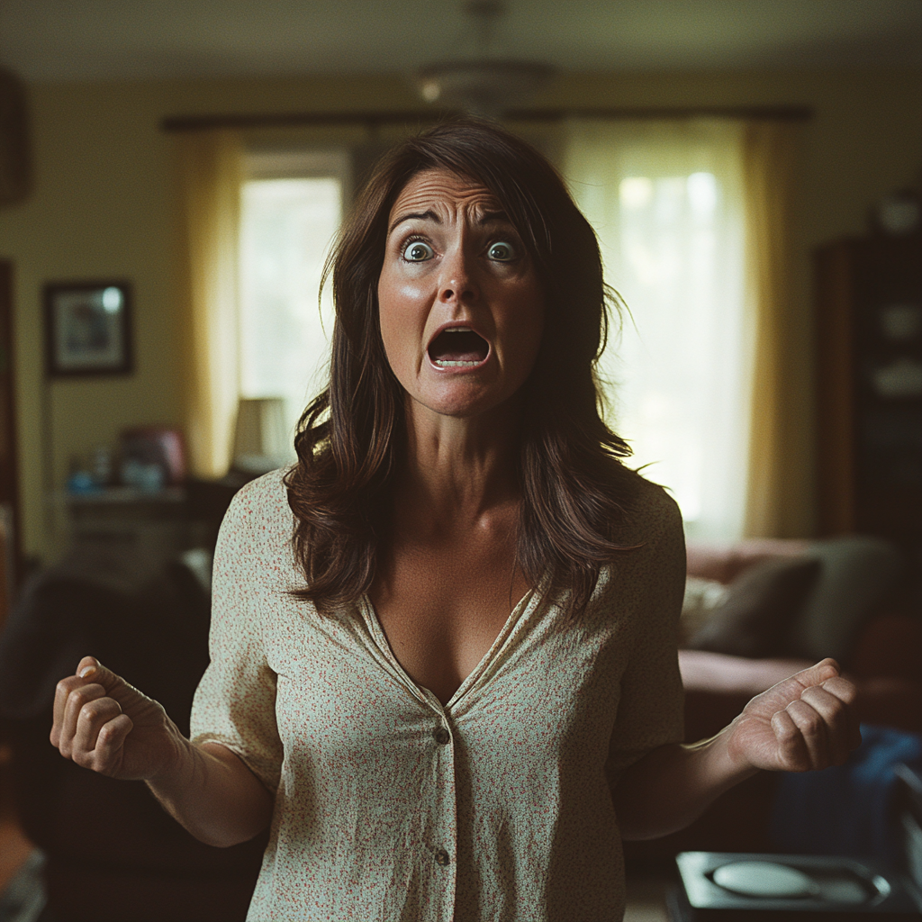 An angry woman shouting | Source: No source