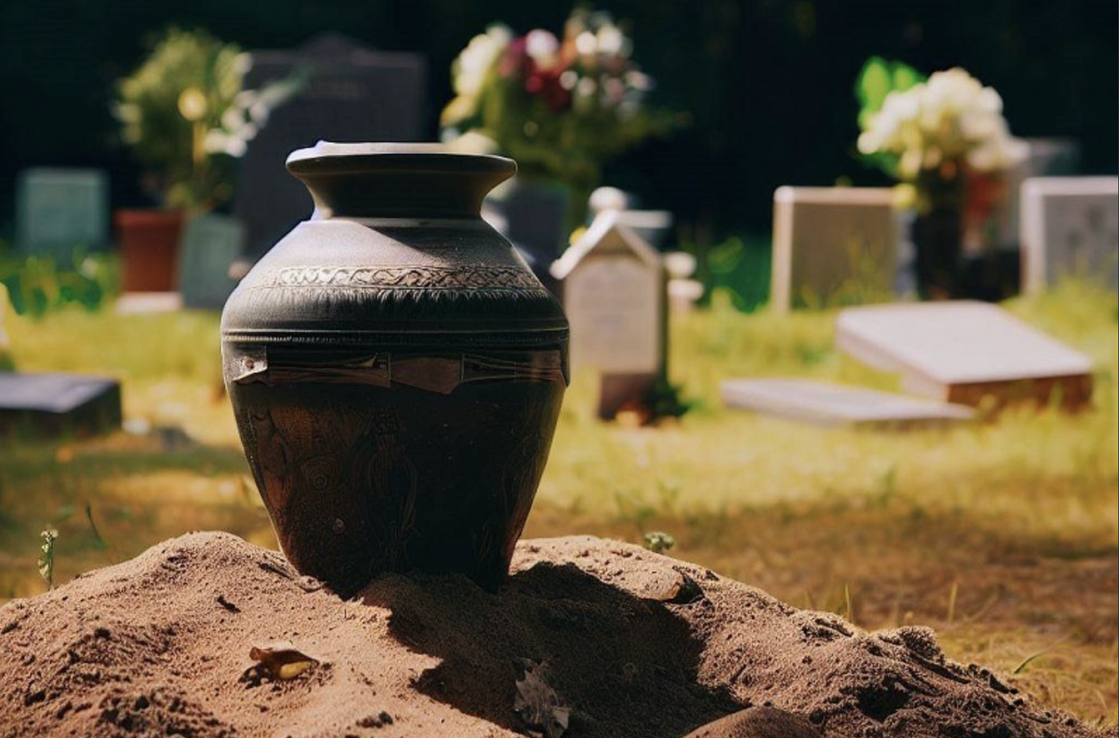 A funeral urn | Source: Shutterstock