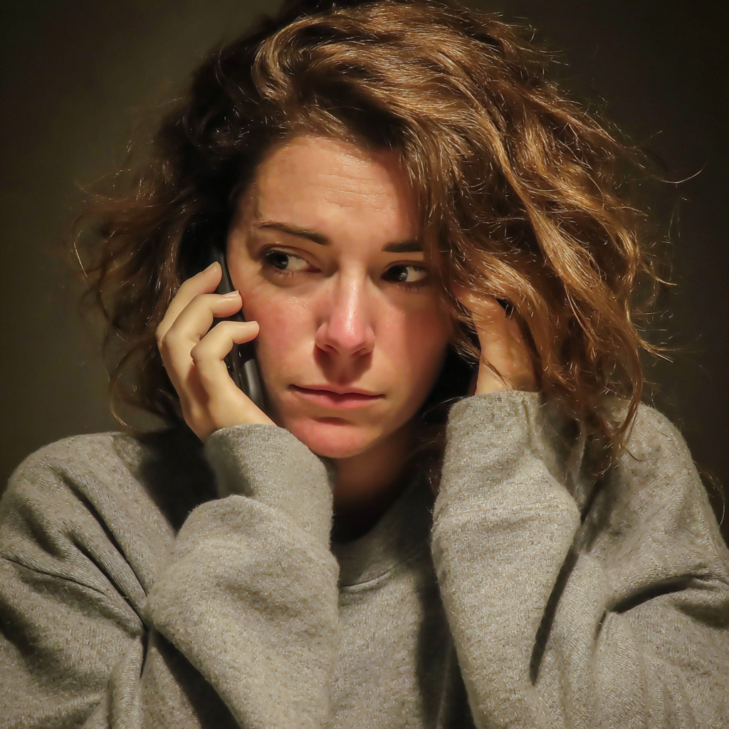 A woman wearing an oversized sweatshirt | Source: no source