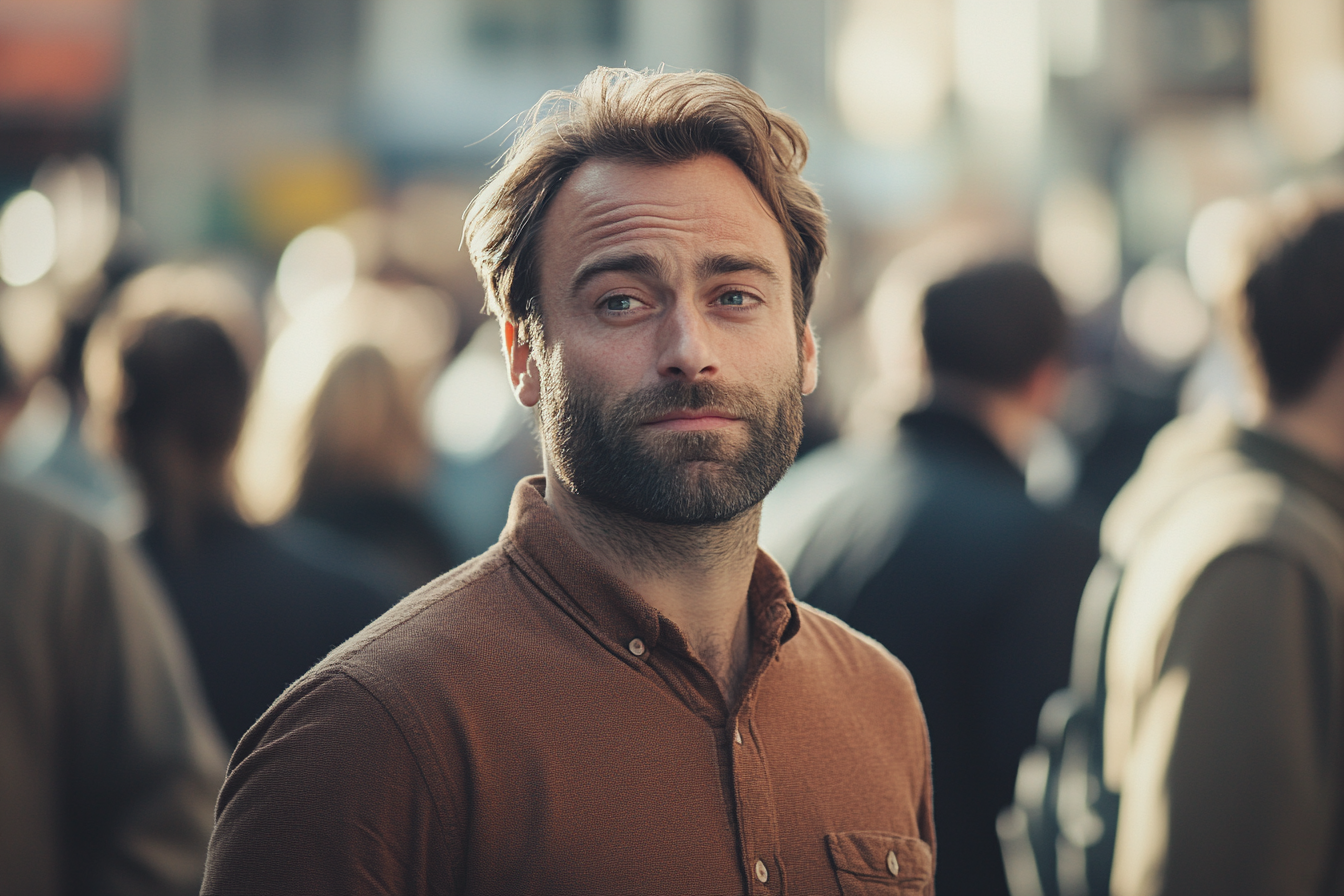 A man standing outdoors | Source: No source