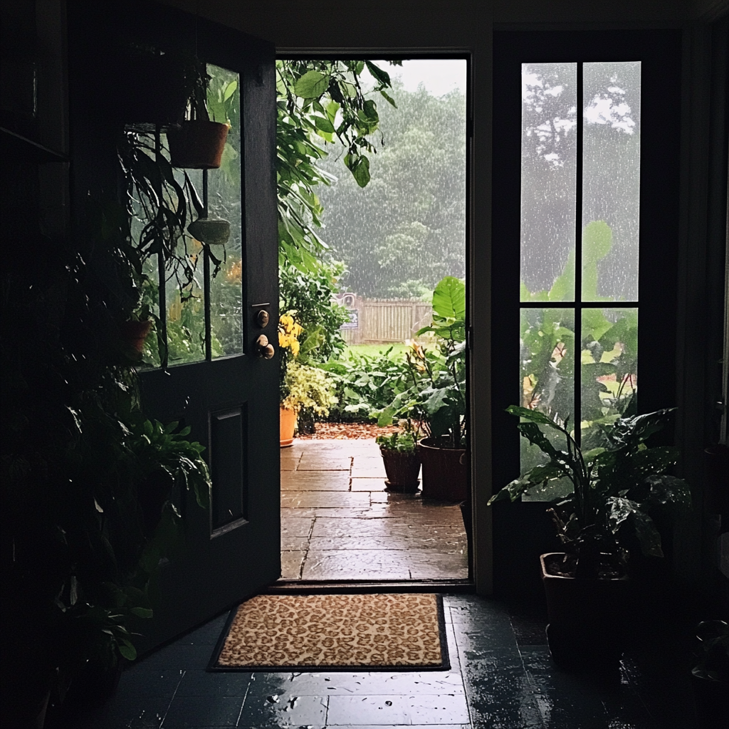 An open front door | Source: no source