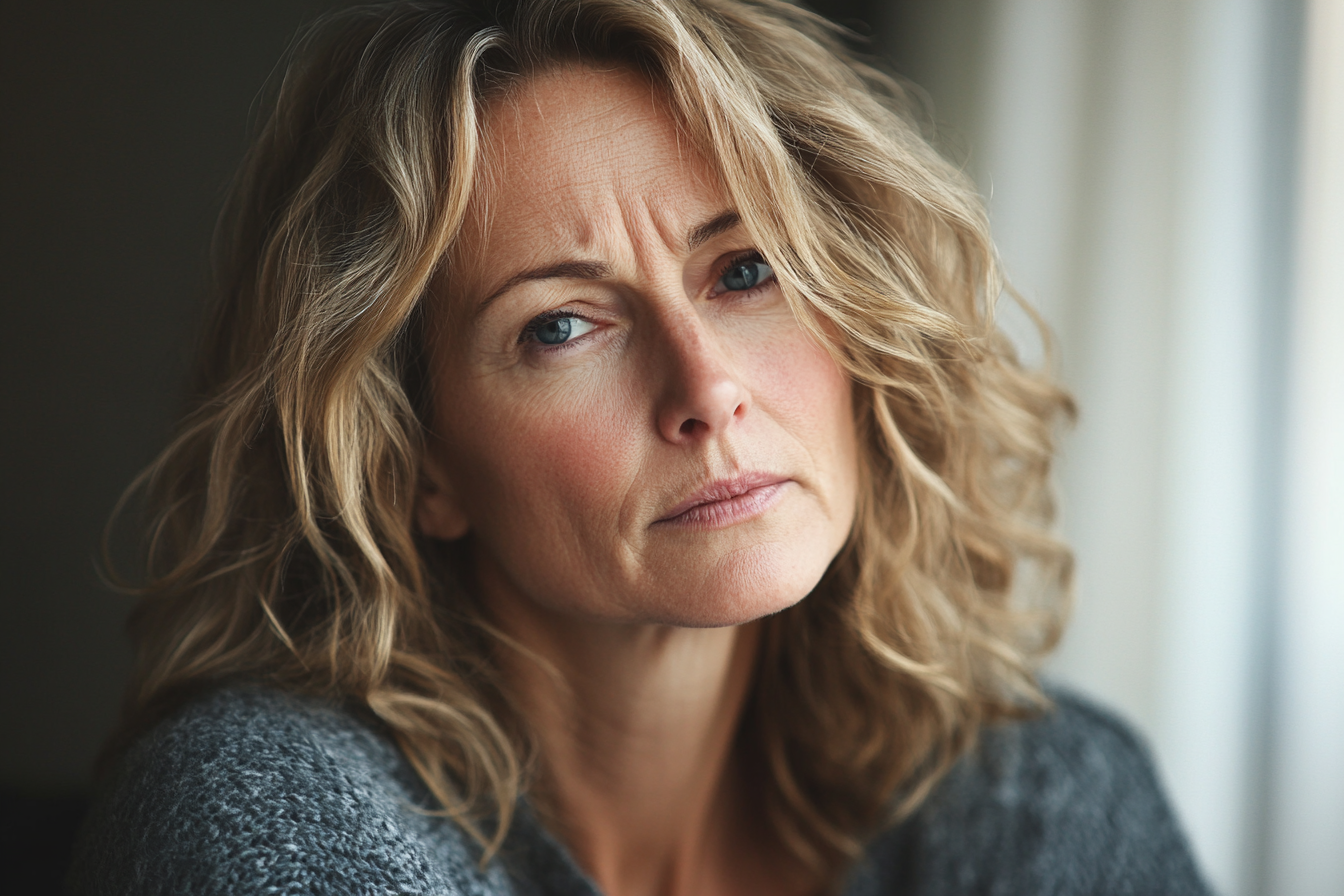 A stern-looking woman | Source: no source