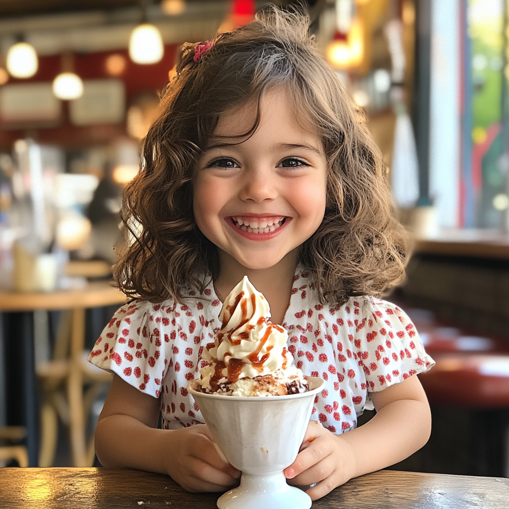 A smiling little girl | Source: no source