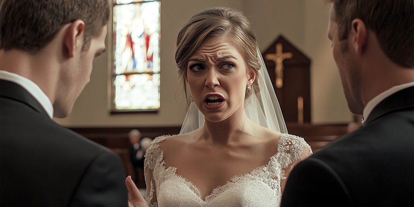 An angry bride | Source: No source