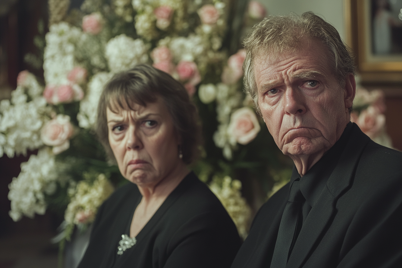 An angry older couple | Source: no source