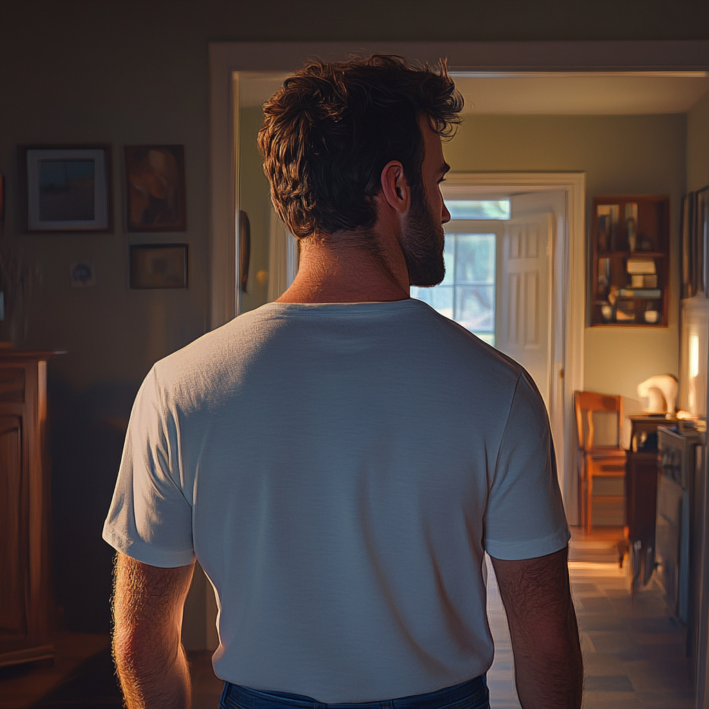 A man walking away | Source: No source