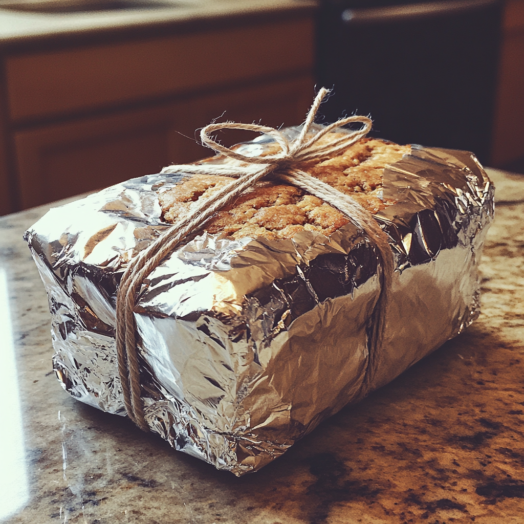 Wrapped banana bread | Source: no source