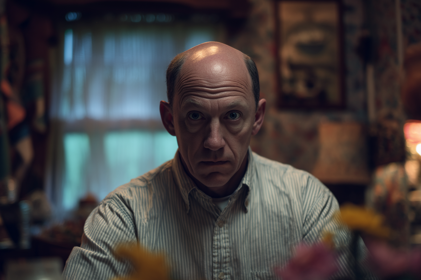A man sitting at the dinner table | Source: No source