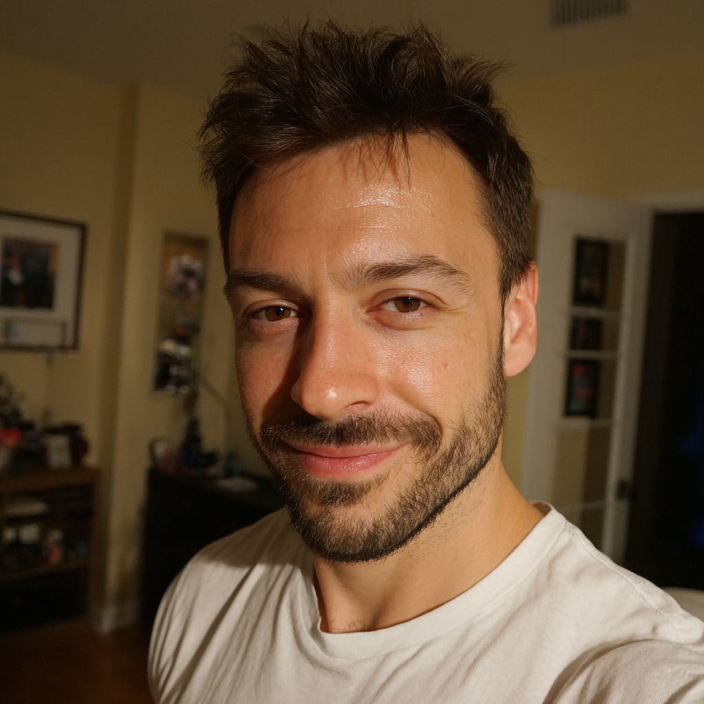 A close up of a smiling man | Source: No source