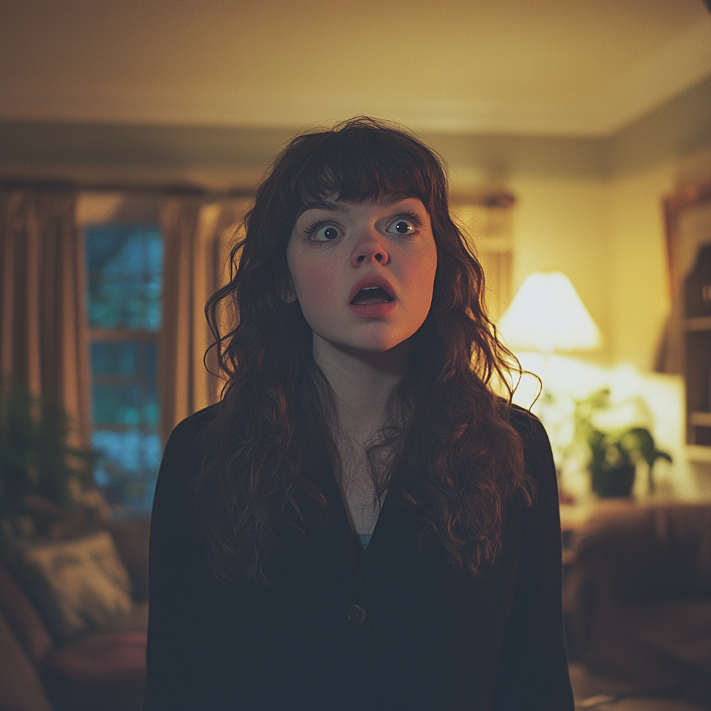 A shocked and confused woman | Source: no source