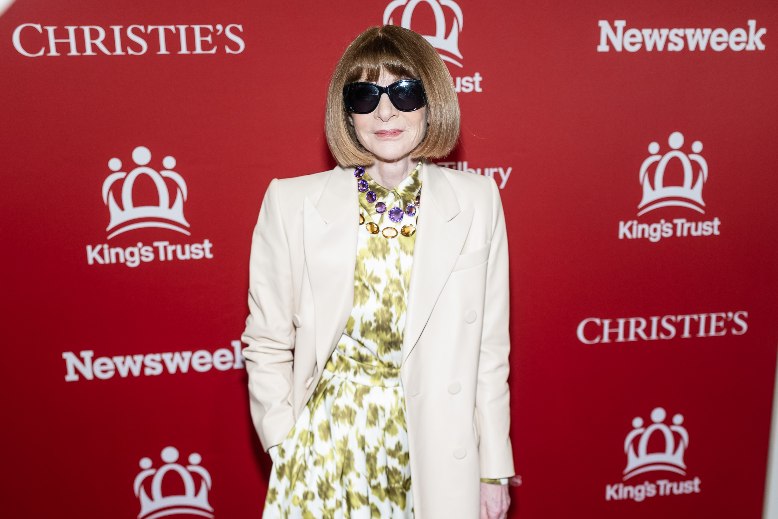 Anna Wintour at the King's Trust 5th annual gala at Christie's on April 29, 2026, in New York City. | Source: Getty Images