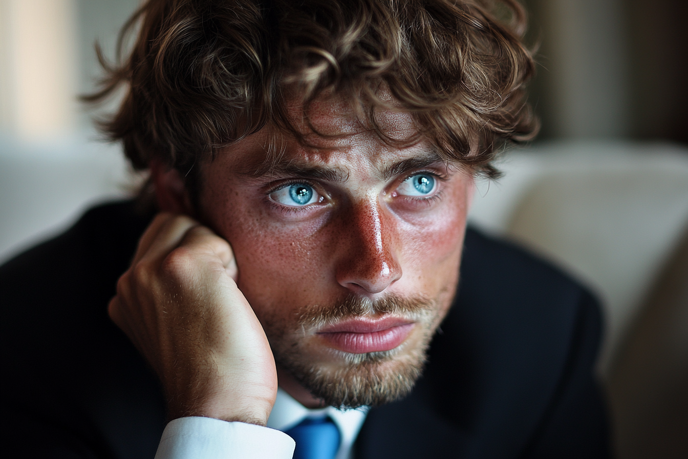 An emotional man | Source: No source