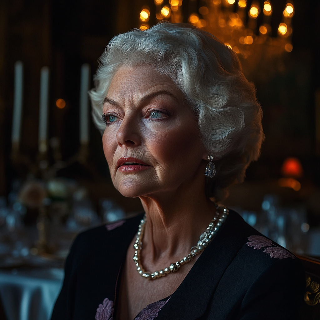 An older woman in a lavish room | Source: no source