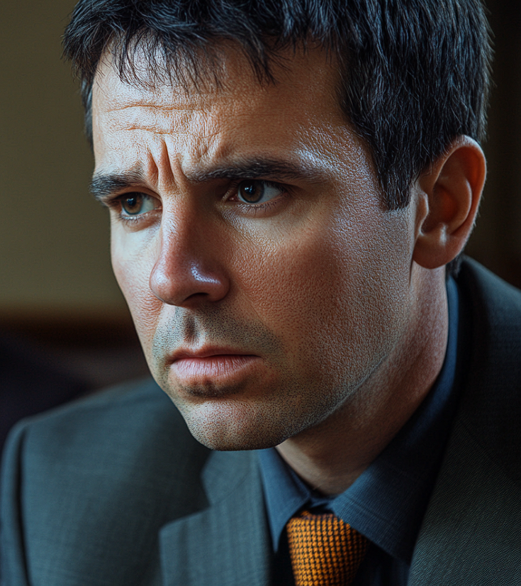 A confused man | Source: no source