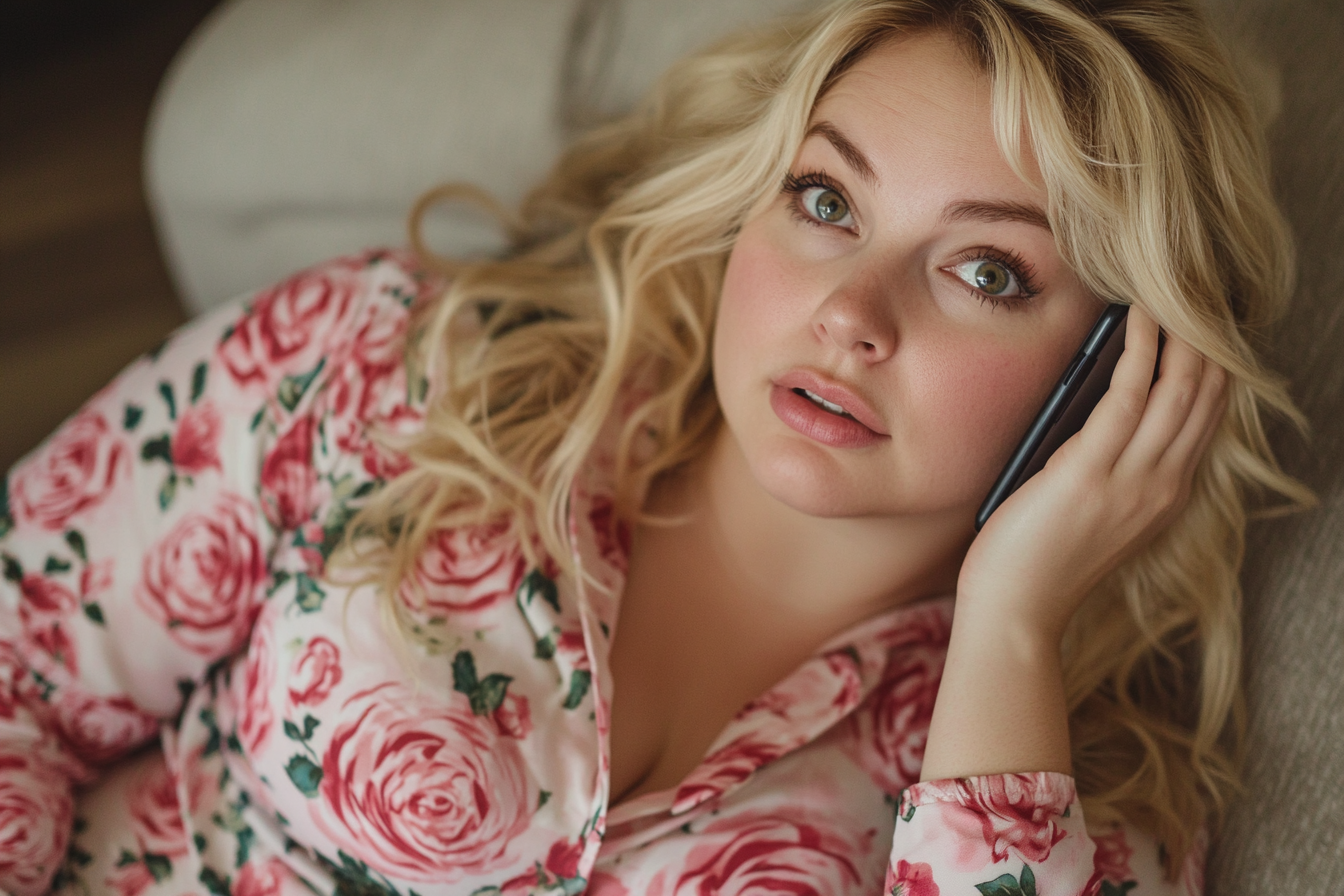 A woman on a phone call | Source: no source
