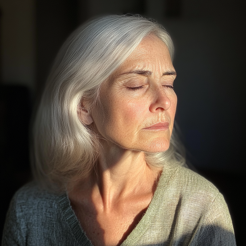 A close up of an older woman | Source: No source
