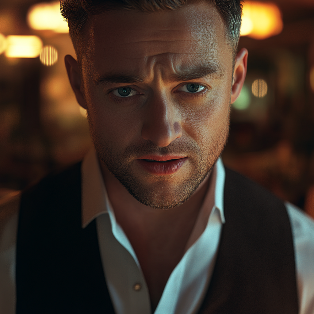 A close-up shot of a man talking | Source: no source