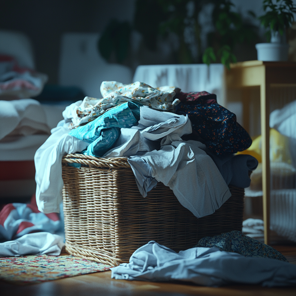 Clothes in a basket | Source: no source