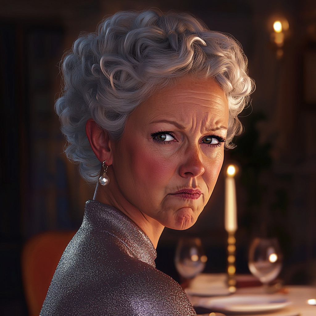 A frustrated woman scowling | Source: No source