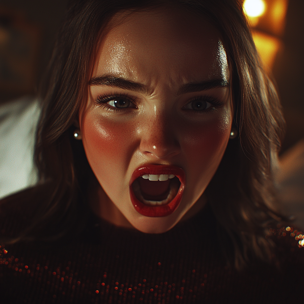 A furious woman | Source: no source