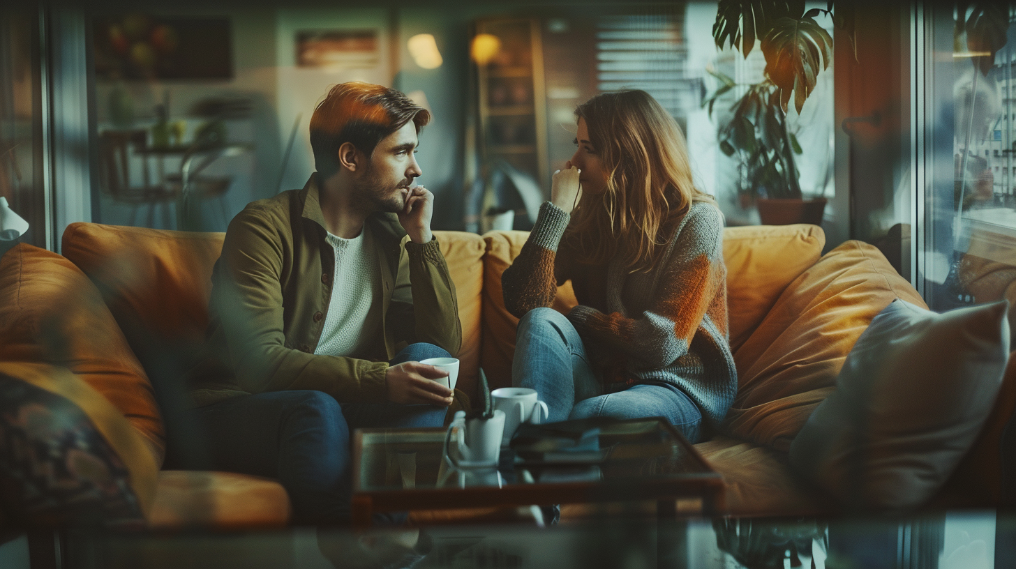 A couple talking | Source: no source