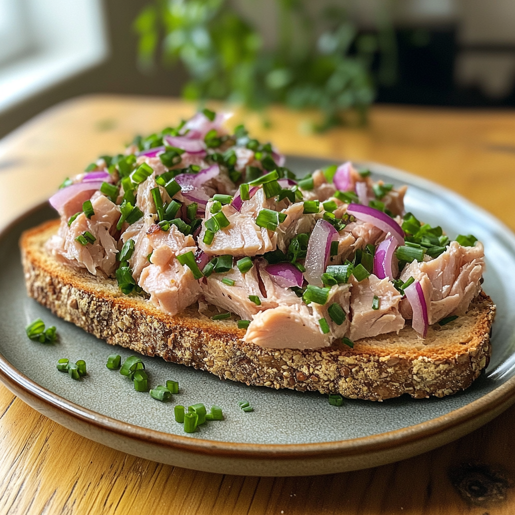 Tuna on toast | Source: no source